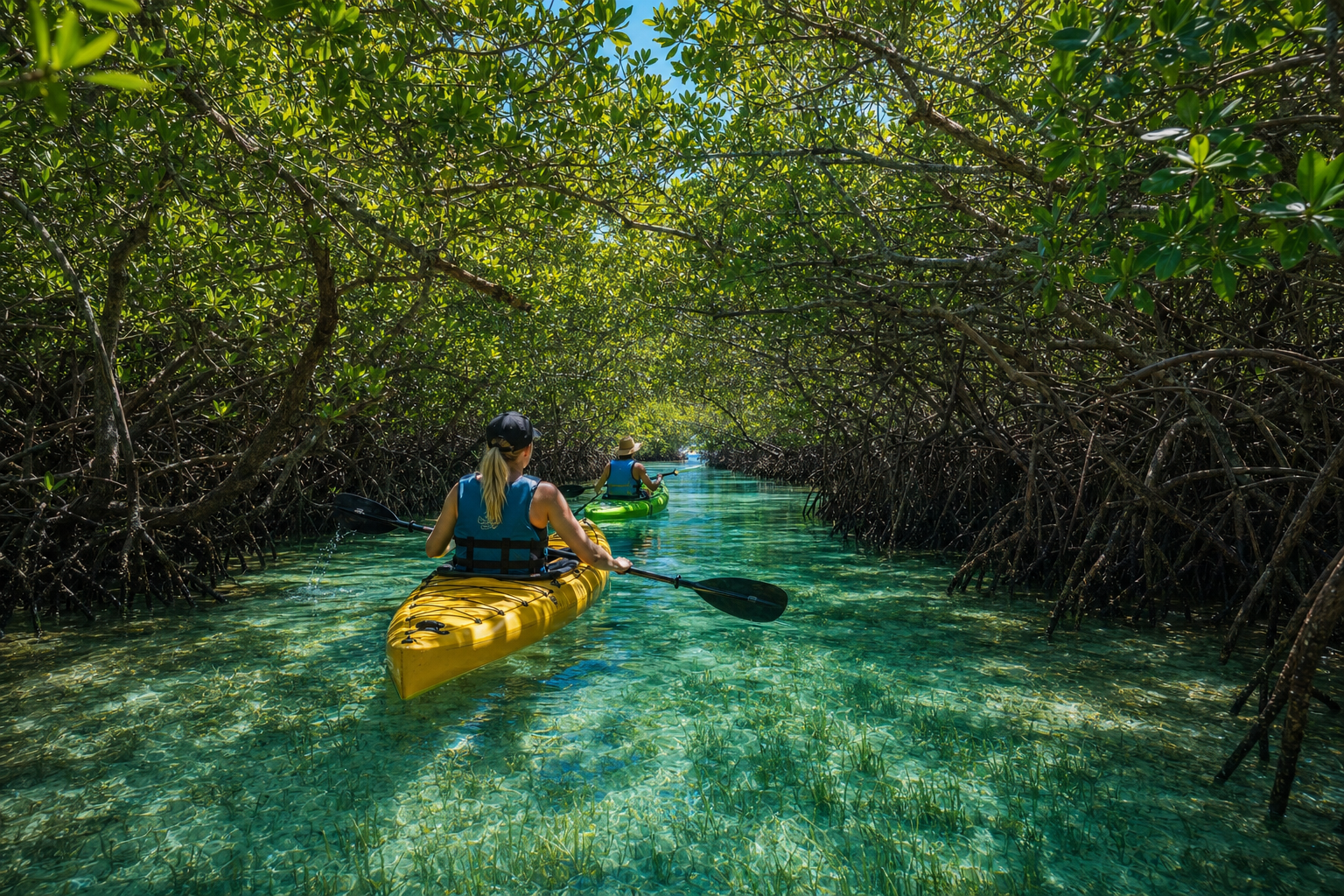 Kayaking the Mangroves